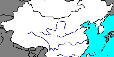 خالی نقشہ قدیم چین کے